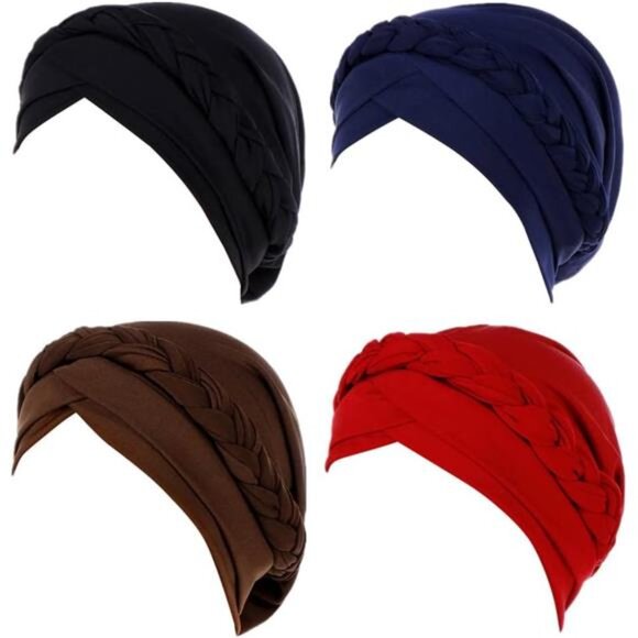 Turban Hats for Women Black Navy Coffee Red